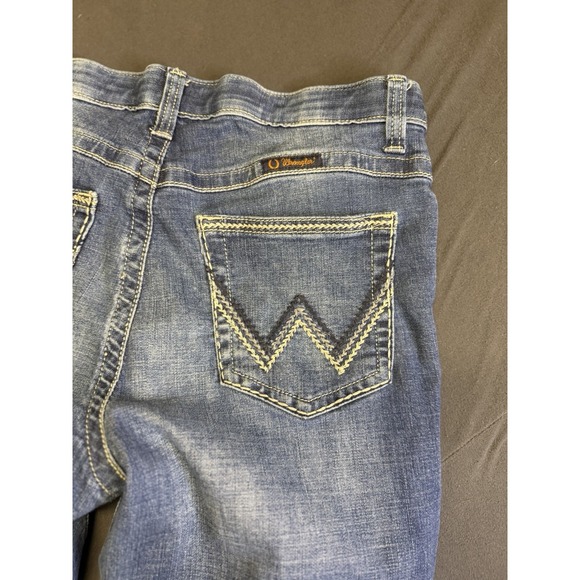 Wrangler Women's Ultimate Riding Jean Willow Mid-Rise Boot Cut Jeans Size 13/34 - Picture 9 of 9